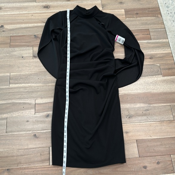 Betsy & Adam Black Long Sleeve Dress - Picture 7 of 11